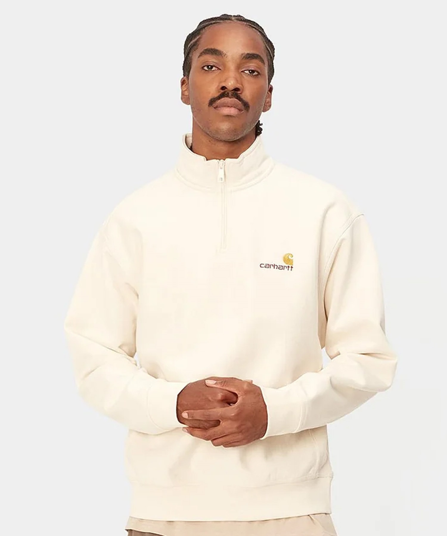 Carhartt/カーハート HALF ZIP AMERICAN SCRIPT アメリカンスクリプト 