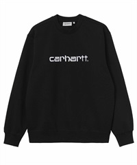 Carhartt WIP/カーハートダブリューアイピー メンズ スウェットトレーナー ルーズシルエット I030546(BK/WT-S)