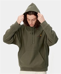 Carhartt/カーハート プルオーバー パーカー スウェット 裏起毛 モスグリーン I028279(PLANT-S)