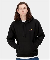 Carhartt/カーハート メンズ プルオーバー パーカー スウェット 裏起毛 ブラック I028279(BLACK-S)