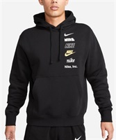 NIKE ナイキ CLUB+ BB PO HOODIE MLOGO クラブ フーディ DX0784-010 メンズ 長袖 トレーナー プルオーバー KK1 A10(010-M)