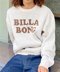 BILLABONG/ビラボン アクリルニット セーター クルーネック ニットトレーナー BD012-601(OFW-M)