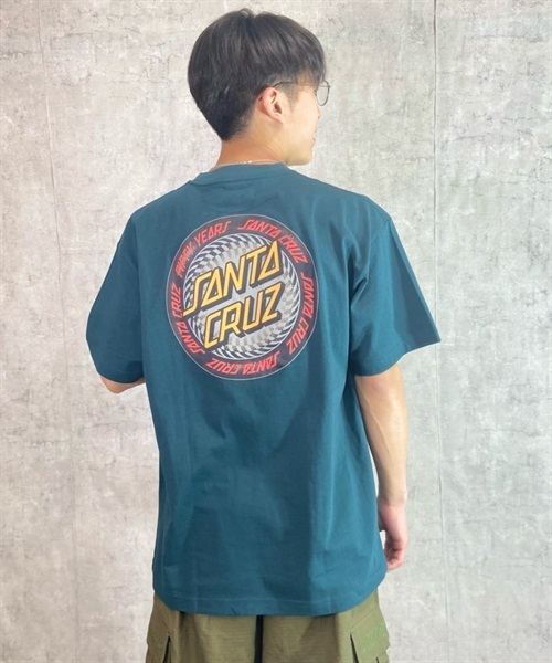 SANTA CRUZ サンタクルーズ 502231409 メンズ 半袖 Tシャツ ムラサキスポーツ限定 KK1 D4(GR-M)