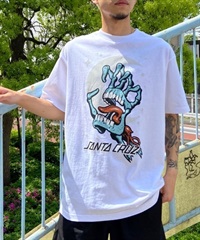 SANTA CRUZ サンタクルーズ COSMIC BONE HAND STRIP S/S 502231413 メンズ 半袖 Tシャツ KK1 D12