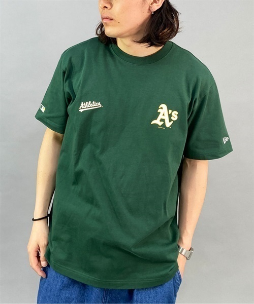 NEW ERA ニューエラ SSCT OAKATH 13516766 メンズ 半袖 Tシャツ バック