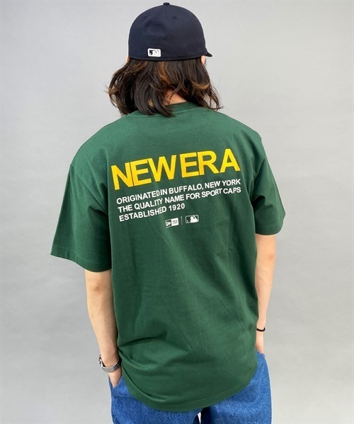 NEW ERA ニューエラ SSCT OAKATH 13516766 メンズ 半袖 Tシャツ バック