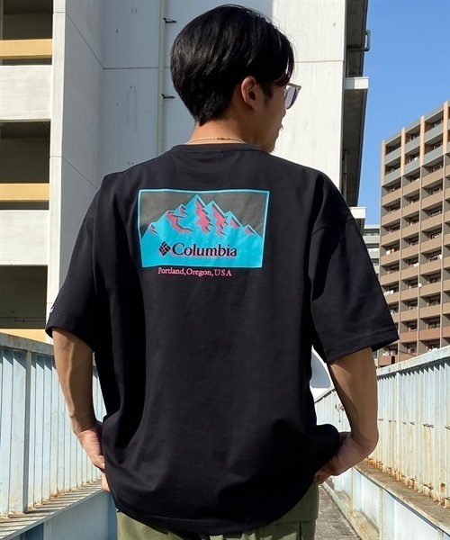 Columbia コロンビア Imperial Park Graphic SS Tee PM6871 メンズ