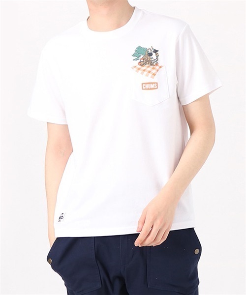 CHUMS チャムス Picnic Booby Pocket T-Shirt CH01-2192 メンズ 半袖 T