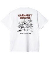 Carhartt WIP/カーハートダブリューアイピー 半袖Tシャツ バックプリント コットン I031756(GR-M)