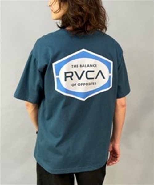 RVCA ルーカ INDUSTRIAL BD041-224 メンズ 半袖 Tシャツ バック