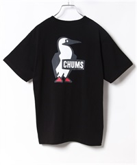 CHUMS チャムス CH01-2279 メンズ トップス カットソー Tシャツ 半袖 KK C30(BK-M)