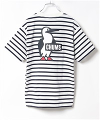 CHUMS チャムス CH01-2279 メンズ トップス カットソー Tシャツ 半袖 KK C30(WTNV-M)