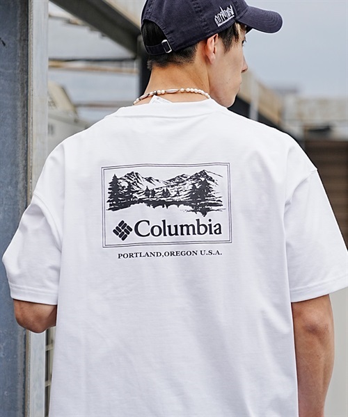 Columbia コロンビア SUNRISE EDGE GRAPHIC SS TEE サンライズエッジ