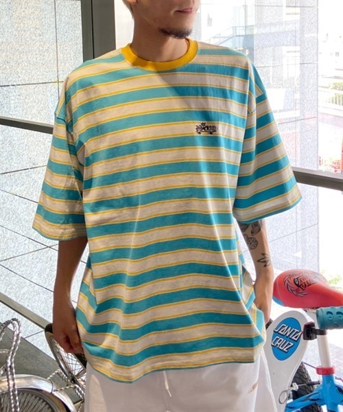 ELEMENT エレメント RINGER BORDER SS BD021-280 メンズ 半袖 Tシャツ