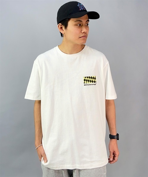 BILLABONG ビラボン THEME GRAPHIC BD011-216 メンズ 半袖 Tシャツ バックプリント KX1 B23(DKM-M)