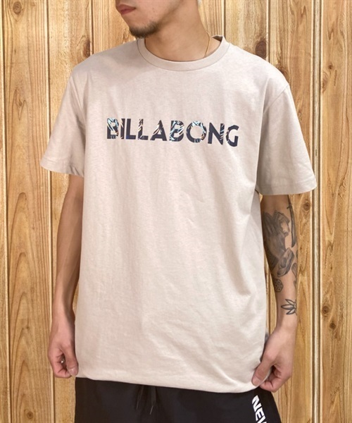 BILLABONG ビラボン UNITY LOGO BD011-200 メンズ 半袖 Tシャツ KX1 B25(BLK-S)