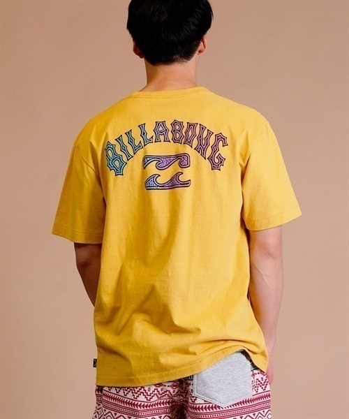 BILLABONG/ビラボン バックプリント クルーネックTシャツ/半袖Tee