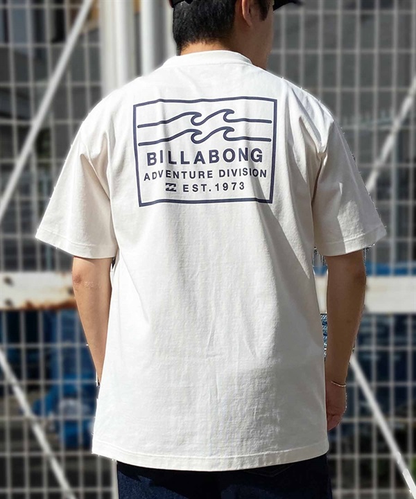 【クーポン対象】BILLABONG ビラボン メンズ バックプリントTシャツ ロゴT 半袖 BE011-214