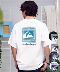 【クーポン対象】QUIKSILVER クイックシルバー QST241624M メンズ Tシャツ 半袖 ルーズフィット ムラサキスポーツ限定(WHT1-M)