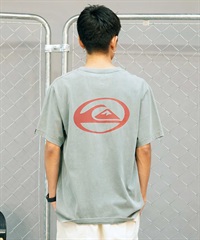 【クーポン対象】QUIKSILVER クイックシルバー QST241012 メンズ 半袖 Tシャツ ST サターンロゴ ST バックプリント(GRN-M)