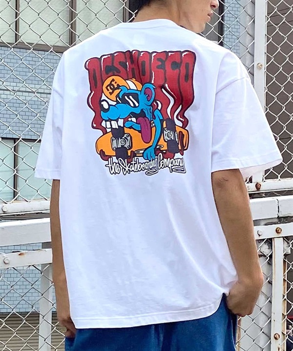 【クーポン対象】DC ディーシー DST242005 メンズ 半袖 Tシャツ タイダイ柄 ドロップ ショルダー ワイドフィット