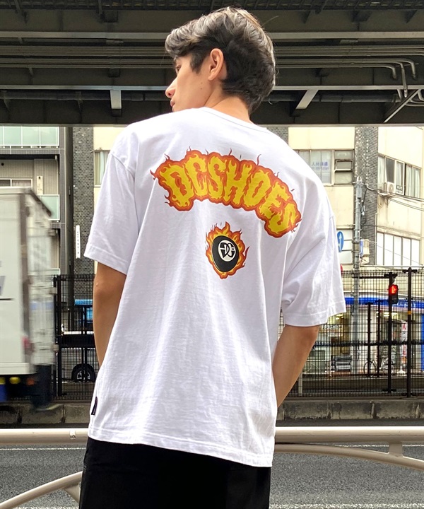 【クーポン対象】DC ディーシー DST242010 メンズ 半袖 Tシャツ ドロップショルダー ワイドフィット