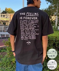 【クーポン対象】BILLABONG ビラボン FEELING IS FOREVER メンズ Tシャツ 半袖 バックプリント BE011-210(SAG-M)