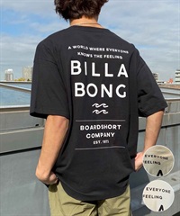 【クーポン対象】BILLABONG ビラボン DECAF Tシャツ 半袖 メンズ バックプリント BE011-213(OFW-S)