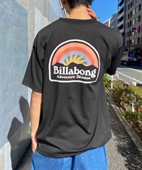 【クーポン対象】BILLABONG ビラボン SUN UP メンズ Tシャツ 半袖 バックプリント 速乾 UVケア BE011-219(WA2-M)