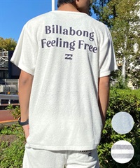 【クーポン対象】BILLABONG ビラボン メンズ 半袖 Tシャツ パイル生地 セットアップ対応 BE011-303