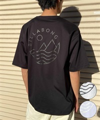 【クーポン対象】BILLABONG ビラボン PREMIUM SILKETE SMOOTH POCKET TEE メンズ Tシャツ 半袖 UVケア BE011-304(BLK-M)