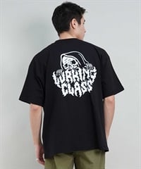 LURKING CLASS ラーキングクラス ST24STM02 メンズ 半袖 Tシャツ オーバーサイズ バックプリント ムラサキスポーツ限定(BLACK-M)