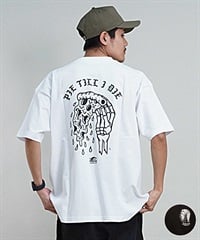 LURKING CLASS ラーキングクラス ST24STM08 メンズ バックプリント オーバーサイズ 半袖 Tシャツ ムラサキスポーツ限定(WHITE-M)