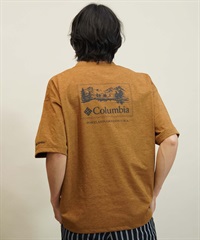 【ムラサキスポーツ限定】columbia コロンビア メンズ ユーティリティ 水陸両用 半袖Tシャツ UVケア ドロスト バックプリント PM0684(286-M)