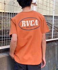 【クーポン対象】RVCA ルーカ メンズ 半袖 Tシャツ バックプリント コットン クルーネック BE041-233(CNJ0-S)