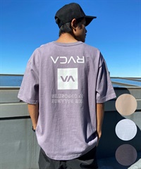 【クーポン対象】RVCA ルーカ UP STATE TEE メンズ 半袖 Tシャツ オーバーサイズ ボックスロゴ バックプリントT BE041-234