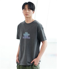 ELEMENT エレメント メンズ 半袖Tシャツ ロゴT プリントTシャツ バックプリント BE021-213