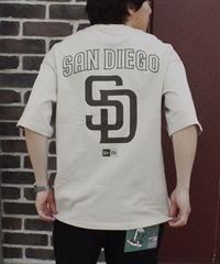 【ムラサキスポーツ限定】 NEW ERA ニューエラ SSOT メンズ 半袖 Tシャツ オーバーサイズ バックプリント MLB 14334727(STO-M)