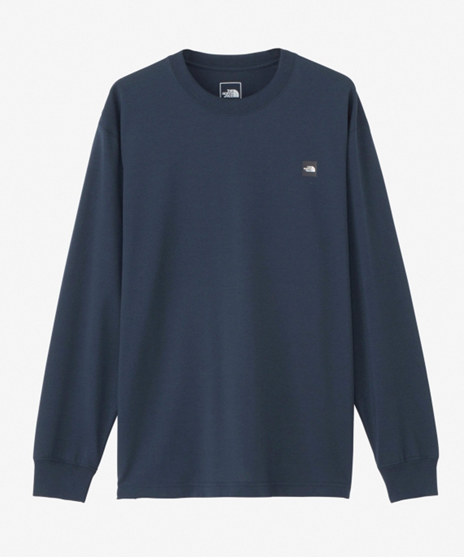 THE NORTH FACE ザ・ノース・フェイス メンズ ロングスリーブスモールボックスロゴティー 長袖 Tシャツ ロンT アーバンネイビー NT32441 UN(UN-M)