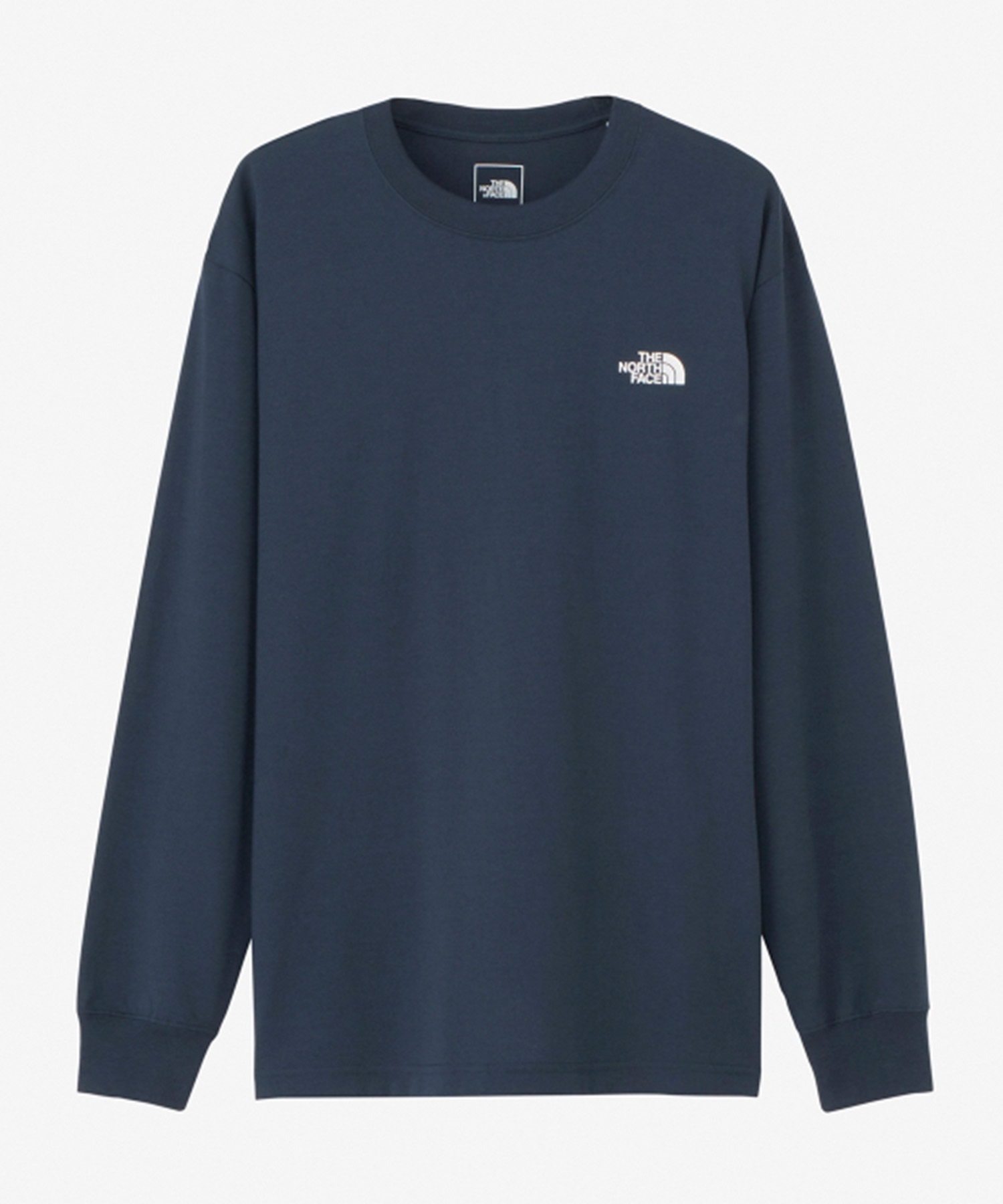 THE NORTH FACE ザ・ノース・フェイス メンズ ロングスリーブバックスクエアロゴティー 長袖 Tシャツ ロンT アーバンネイビー NT32442 UN(UN-M)