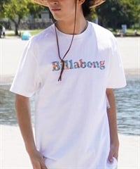 BILLABONG ビラボン 半袖 Tシャツ メンズ レギュラーフィット ブランドロゴ BUBBLES BE01A-200(WBL-S)