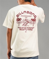 BILLABONG ビラボン 半袖 Tシャツ メンズ バックプリント レギュラーフィット LOUNGE BE01A-207(CRM-M)