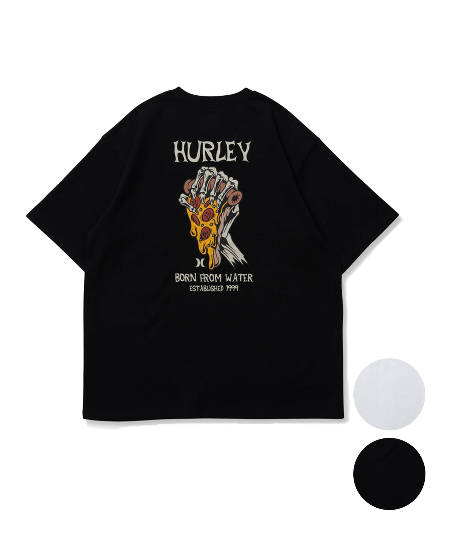 Hurley ハーレー PIZZA HEAVY WEIGHT SHORT SLEEVE TEE ピザ メンズ