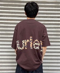 Hurley ハーレー メンズ 半袖 Tシャツ オーバーサイズ レオパード柄 ビッグロゴ バックプリント MSS2411023