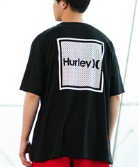 Hurley ハーレー 半袖 Tシャツ メンズ バックプリント ブランドロゴ MENS SQUARE MONOGRAM SHORT SLEEVE TEE MSS2411006