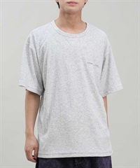 DEAR LAUREL ディアローレル メンズ 半袖 Tシャツ 機能素材 パイル地 D24S2110 ムラサキスポーツ限定(GY-M)