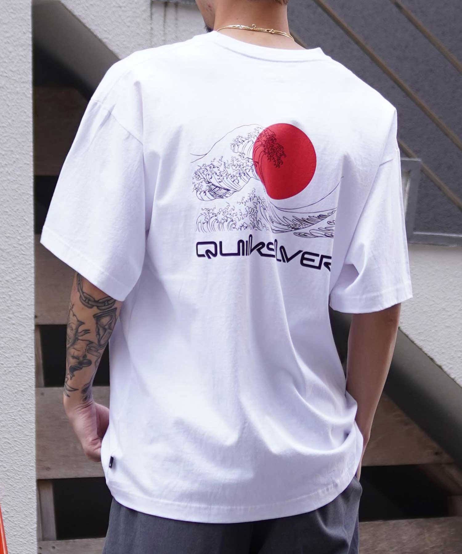 ムラサキスポーツ限定】 QUIKSILVER クイックシルバー メンズ 半袖 Tシャツ オーバーサイズ バックプリント JAPAN  QST245624M ショートスリーブ｜ムラサキスポーツオンラインストア 通販