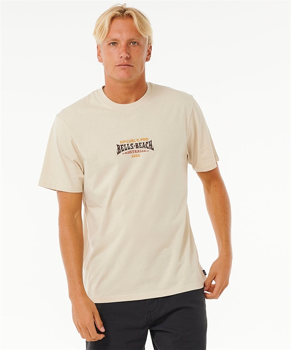 RIP CURL リップカール M RIP CURL PRO 24 LOGO TEE メンズ 半袖Tシャツ ワンポイント 0FDMTE