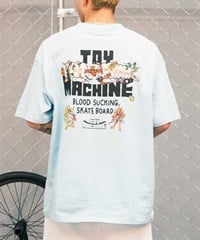 【ムラサキスポーツ限定】 TOY MACHINE トイマシーン メンズ 半袖 Tシャツ バックプリント MTMSEST1(L.BLU-M)