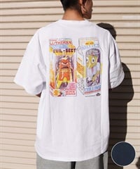 【ムラサキスポーツ限定】TOY MACHINE トイマシーン メンズ 半袖Tシャツ バックプリント MTMSEST13(WHITE-M)